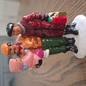 Department 56 Original Snow Village " The Whole Family Goes Shopping"